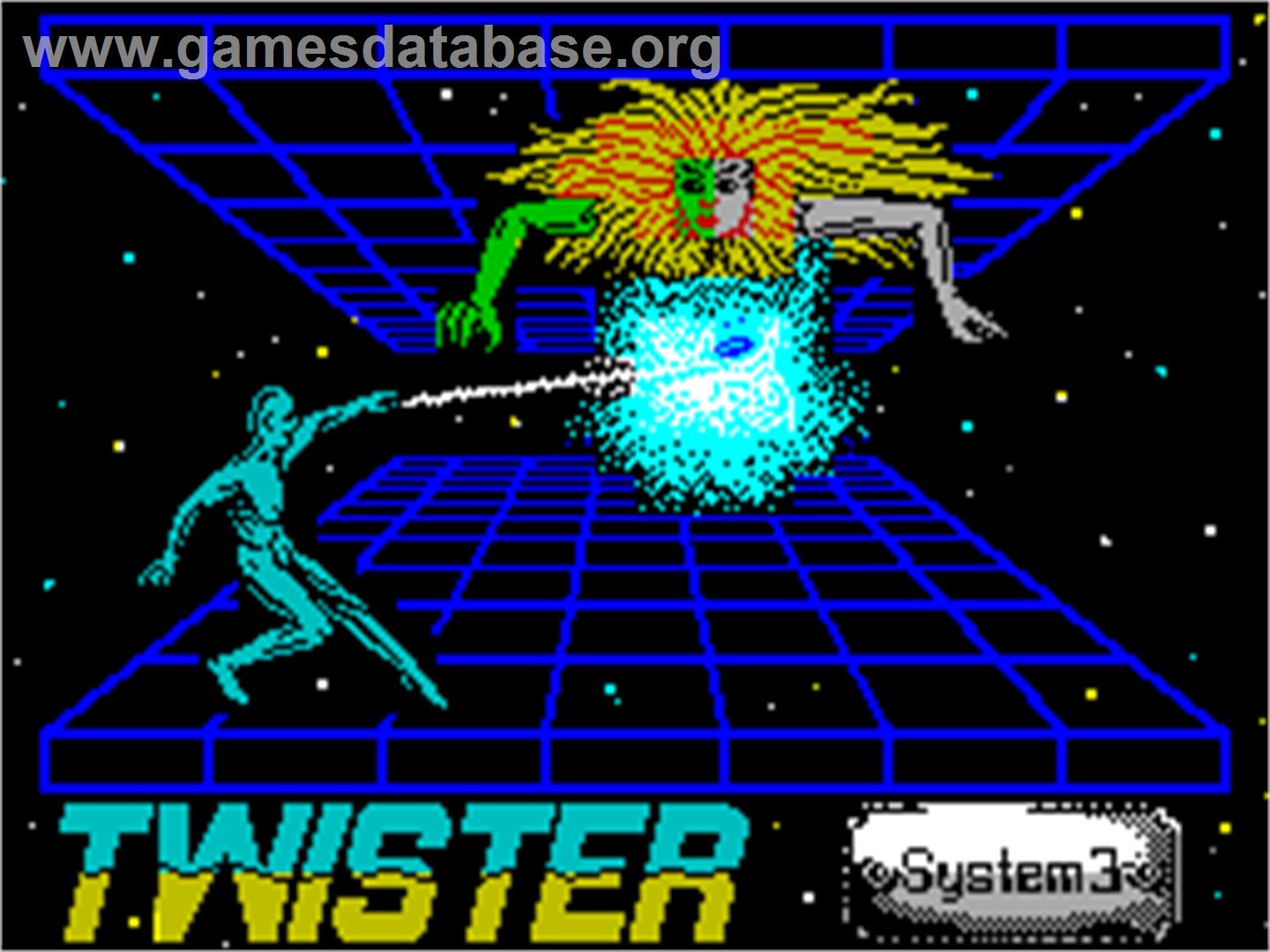 Twister: Mother of Charlotte - Sinclair ZX Spectrum - Artwork - Title Screen