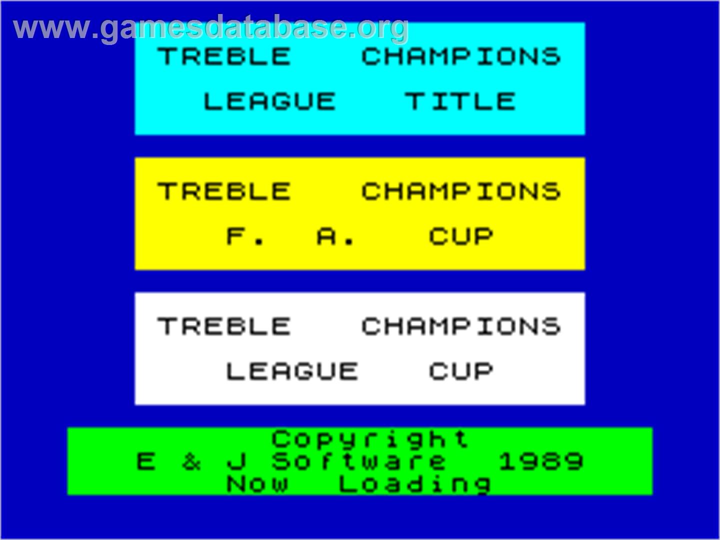 We Are the Champions - Sinclair ZX Spectrum - Artwork - Title Screen