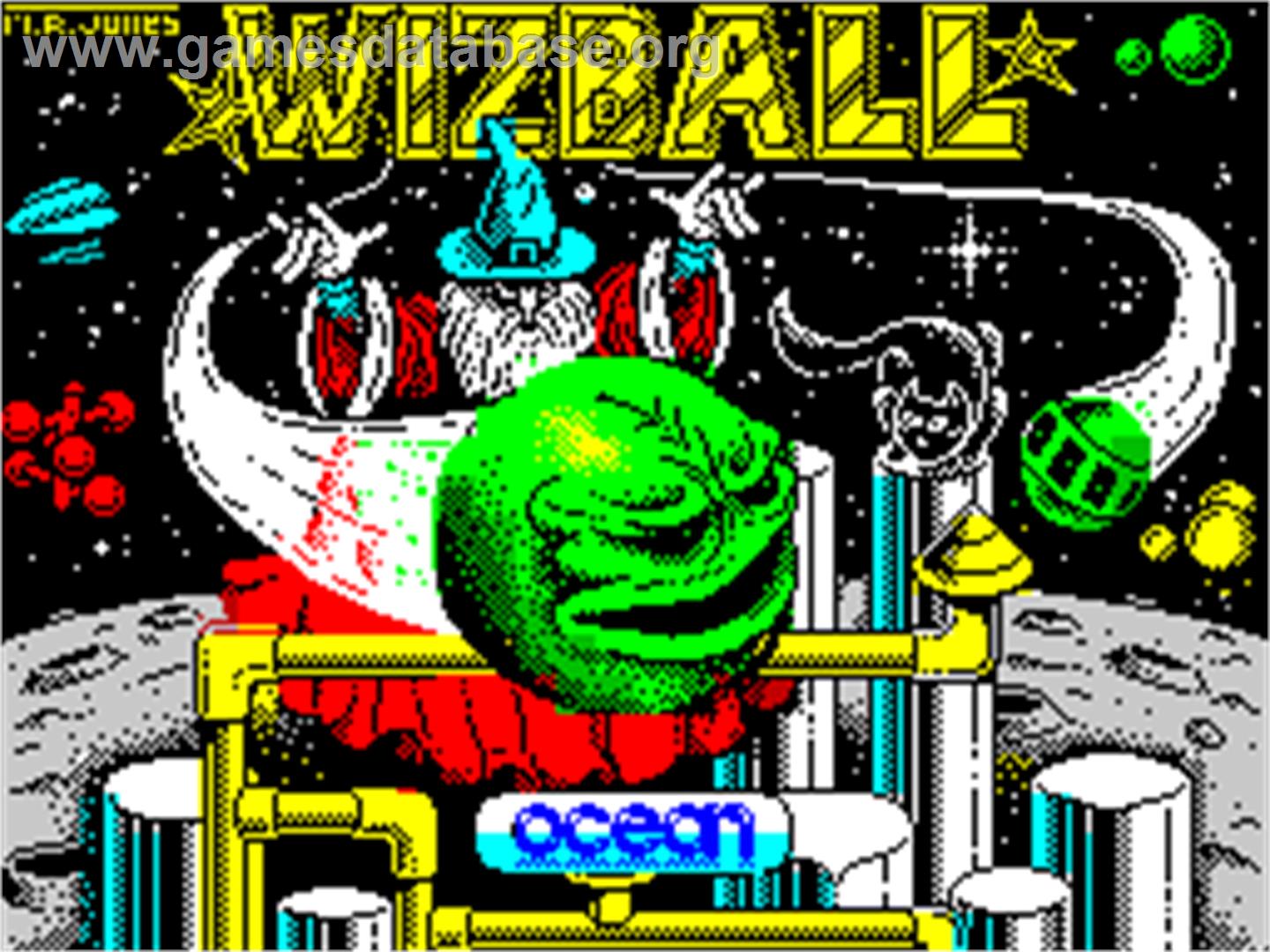 Wizball - Sinclair ZX Spectrum - Artwork - Title Screen
