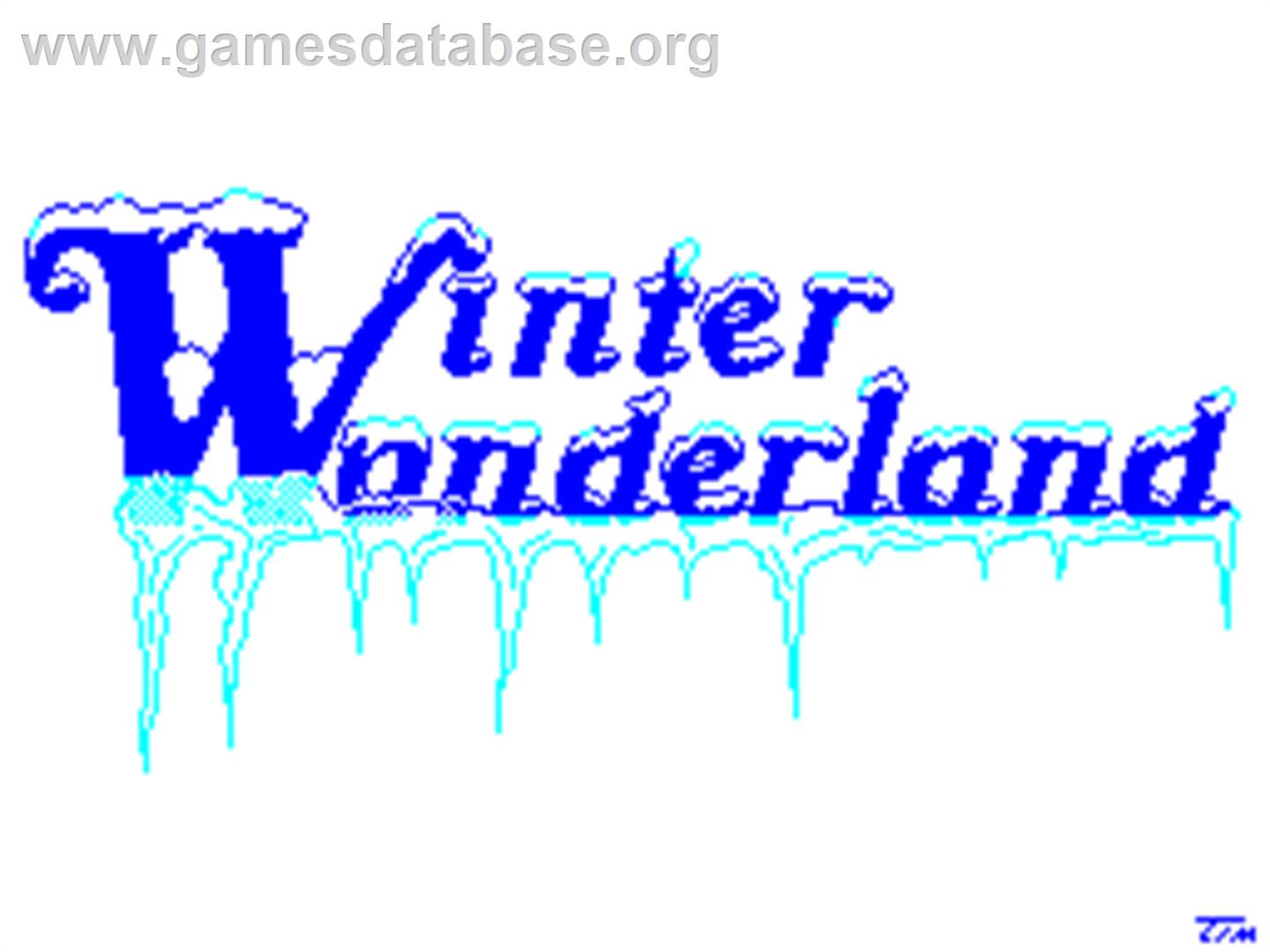 Wonder Boy in Monster Land - Sinclair ZX Spectrum - Artwork - Title Screen