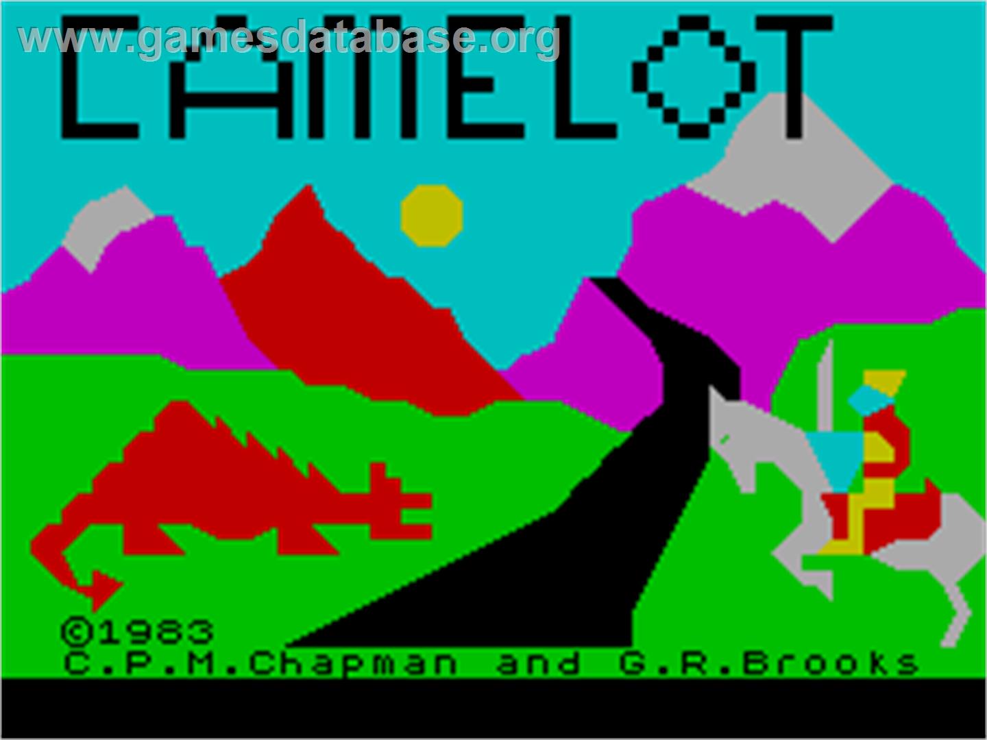 Z-Pilot - Sinclair ZX Spectrum - Artwork - Title Screen