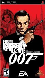 Box cover for 007: From Russia with Love on the Sony PSP.