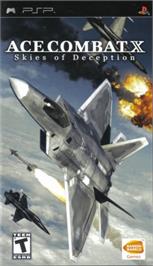 Box cover for Ace Combat X: Skies of Deception on the Sony PSP.