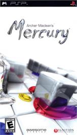 Box cover for Archer Maclean's Mercury on the Sony PSP.