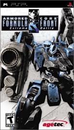 Box cover for Armored Core: Formula Front - Extreme Battle on the Sony PSP.