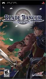 Box cover for Blade Dancer: Lineage of Light on the Sony PSP.