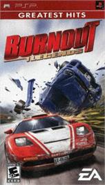 Box cover for Burnout Legends on the Sony PSP.