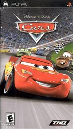 Box cover for Cars on the Sony PSP.