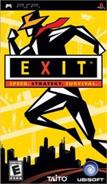 Box cover for Exit on the Sony PSP.