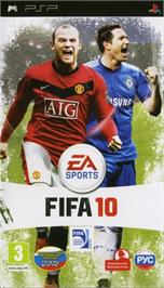 Box cover for FIFA on the Sony PSP.
