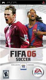Box cover for FIFA 6 on the Sony PSP.