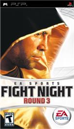 Box cover for Fight Night Round 3 on the Sony PSP.