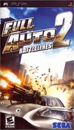 Box cover for Full Auto 2: Battlelines on the Sony PSP.