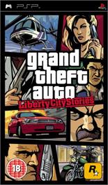Box cover for Grand Theft Auto: Liberty City Stories on the Sony PSP.