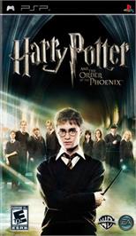Box cover for Harry Potter and the Order of the Phoenix on the Sony PSP.