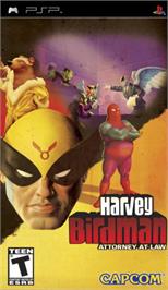 Box cover for Harvey Birdman: Attorney at Law on the Sony PSP.