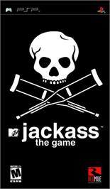 Box cover for Jackass: The Game on the Sony PSP.