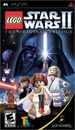 Box cover for LEGO Star Wars 2: The Original Trilogy on the Sony PSP.