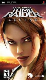 Box cover for Lara Croft Tomb Raider: Legend on the Sony PSP.