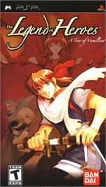 Box cover for Legend of Heroes on the Sony PSP.