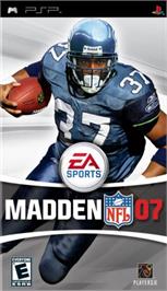 Box cover for Madden NFL 7 on the Sony PSP.