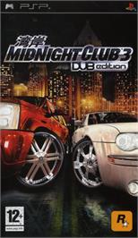 Box cover for Midnight Club 3: DUB Edition on the Sony PSP.