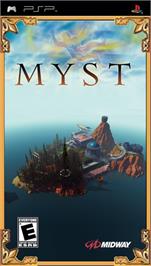 Box cover for Myst on the Sony PSP.