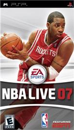 Box cover for NBA Live 7 on the Sony PSP.