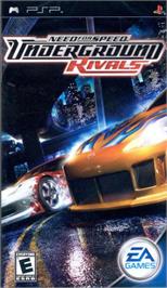 Box cover for Need for Speed Underground: Rivals on the Sony PSP.