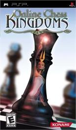 Box cover for Online Chess Kingdoms on the Sony PSP.