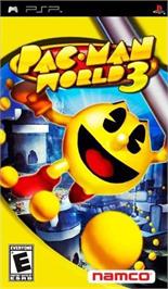 Box cover for Pac-Man World 3 on the Sony PSP.