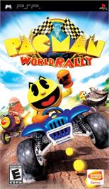 Box cover for Pac-Man World Rally on the Sony PSP.