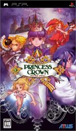 Box cover for Princess Crown on the Sony PSP.