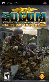 Box cover for SOCOM: U.S. Navy SEALs - Fireteam Bravo 2 on the Sony PSP.