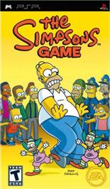 Box cover for Simpsons Game on the Sony PSP.