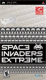 Box cover for Space Invaders Extreme on the Sony PSP.
