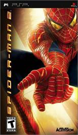 Box cover for Spider-Man 2 on the Sony PSP.