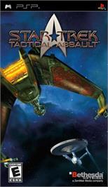 Box cover for Star Trek Tactical Assault on the Sony PSP.
