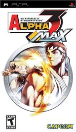 Box cover for Street Fighter Alpha: Warriors' Dreams on the Sony PSP.