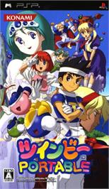 Box cover for TwinBee on the Sony PSP.