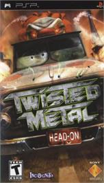 Box cover for Twisted Metal: Head-On on the Sony PSP.