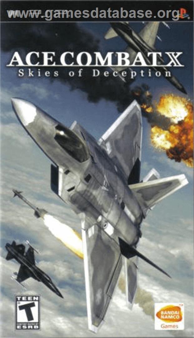 Ace Combat X: Skies of Deception - Sony PSP - Artwork - Box
