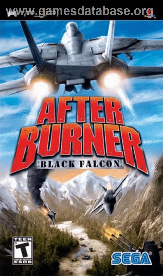 After Burner: Black Falcon - Sony PSP - Artwork - Box