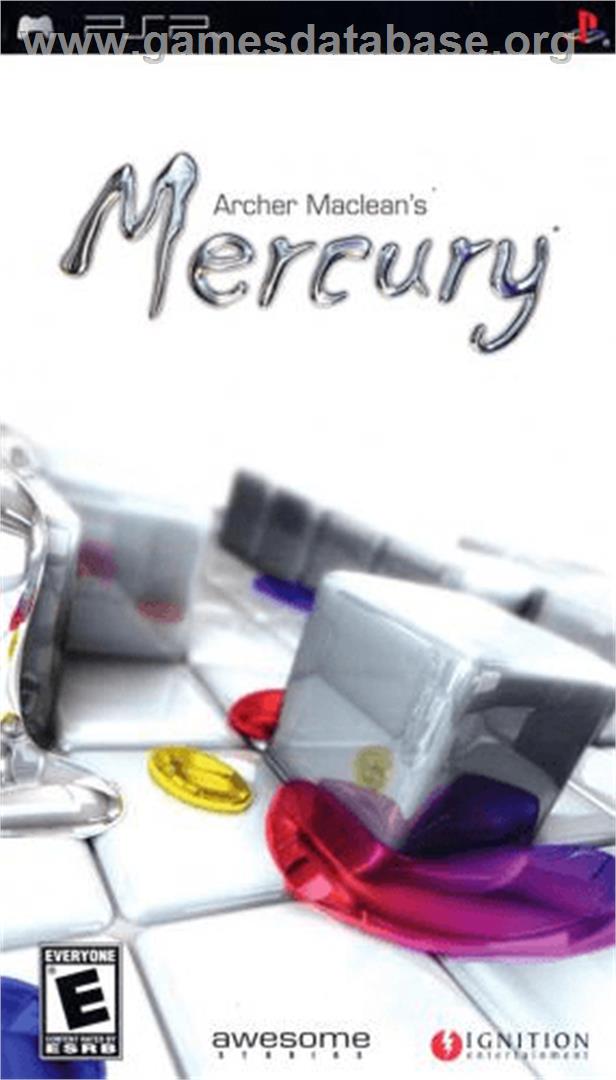 Archer Maclean's Mercury - Sony PSP - Artwork - Box