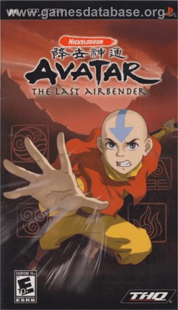 Avatar: The Last Airbender - Sony PSP - Artwork - Box