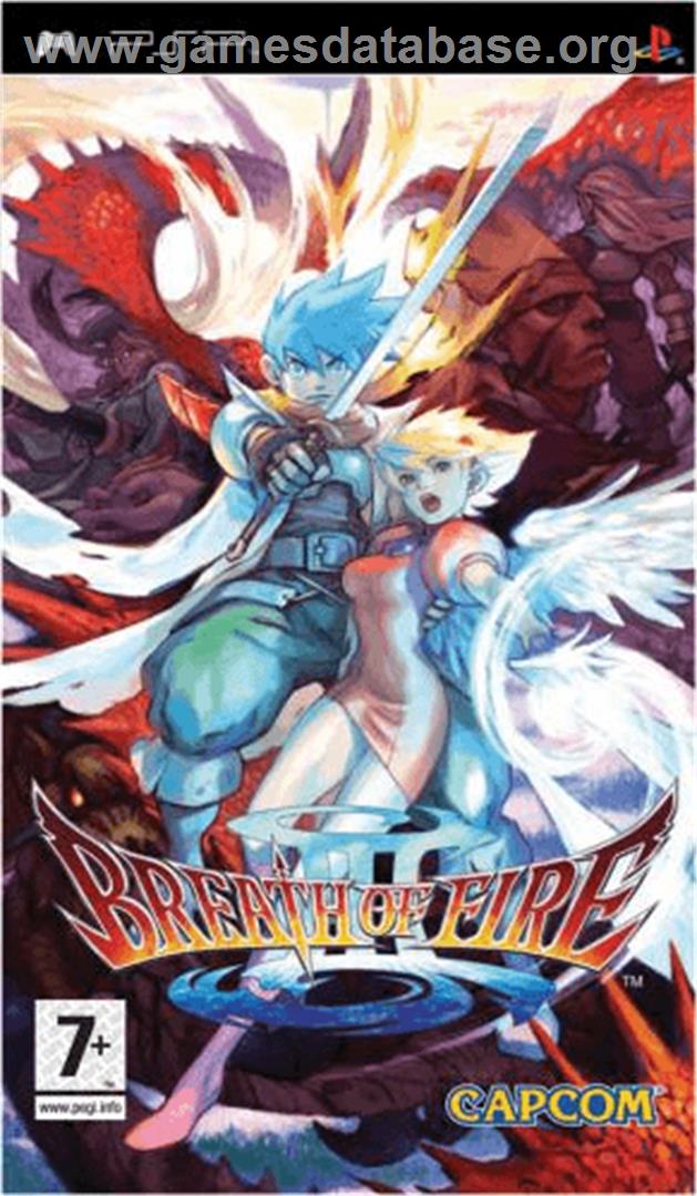 Breath of Fire 3 - Sony PSP - Artwork - Box