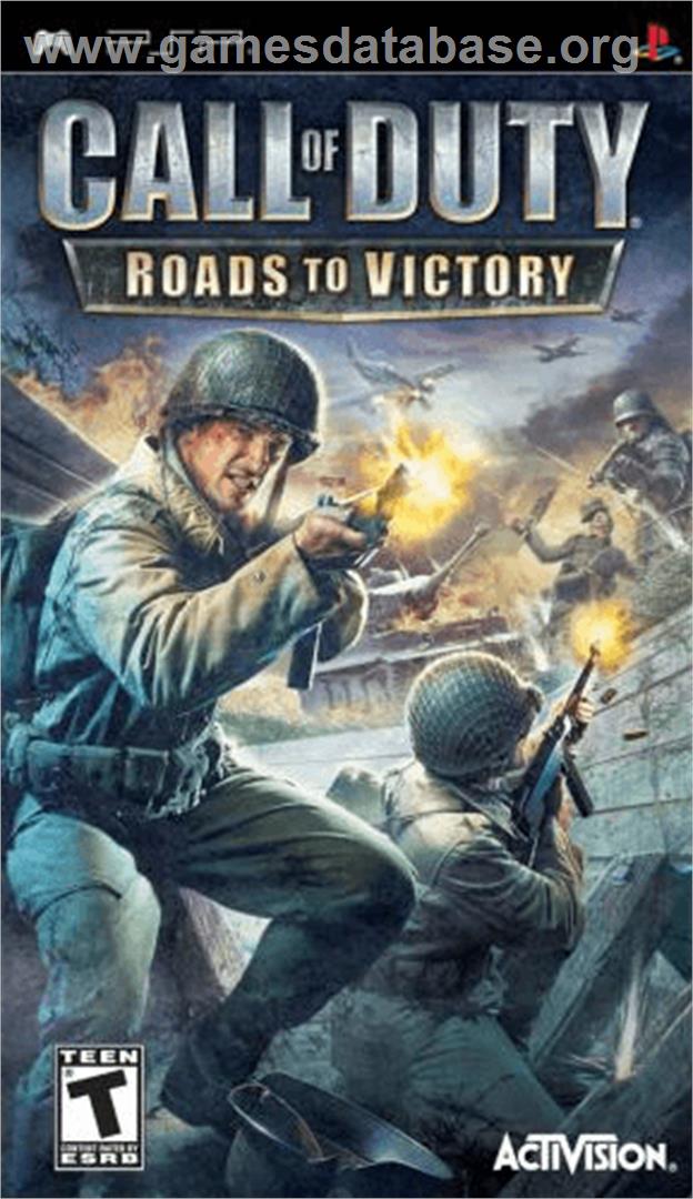Call of Duty: Roads to Victory - Sony PSP - Artwork - Box