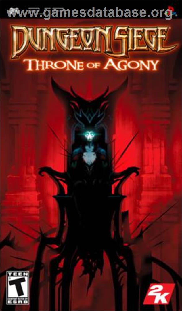 Dungeon Siege: Throne of Agony - Sony PSP - Artwork - Box