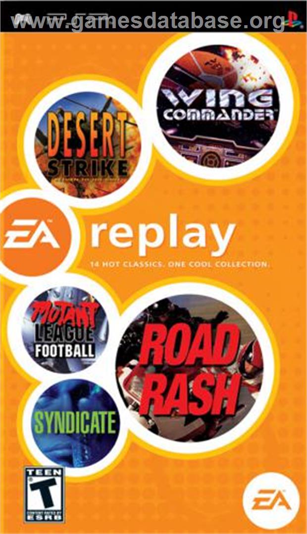 EA Replay - Sony PSP - Artwork - Box