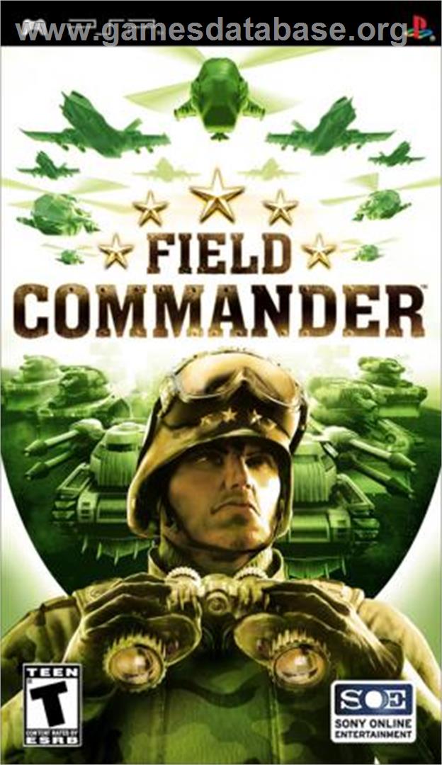 Field Commander - Sony PSP - Artwork - Box